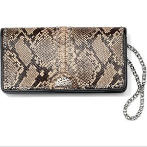 Brighton Rockmore Large Wallet Snake Print